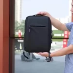 کیف لپ تاپ با ظرفیت بزرگ دارای  USB برای مردان کیف کالج mochila - Image 2