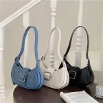 کیف دستی زنانه چرم رترو PU مدل جین لوکس