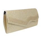 کیف زنانه مجلسی لمه با ابعاد 5*17*29 - Image 2