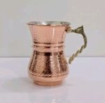 لیوان کمرباریک مسی طرح ترک نانوشده - Image 2