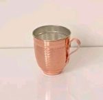 لیوان طرح خمره ای مسی نانوشده