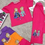 کراپ شلوار پنبه با شلوار بگ در دو سایز و 4 رنگ - Image 2
