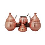 جا ادویه مسی سه تایی سایز 24*7.5*12 برند صبا مس