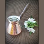 قهوه جوش مسی ارمنستانی سایز 7*10*11.5 برند صبامس - Image 2