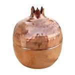 قندان مسی طرح انار سایز 8*8*9 برند صبا مس - Image 3