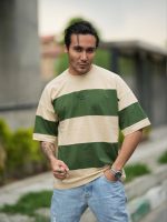 تیشرت نخ پنبه باکس فیت مردانه