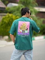 تیشرت نخ پنبه طرح WE ALL GROW مردانه