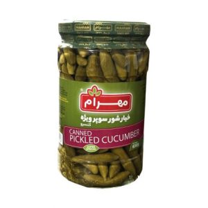 خیارشور سوپر ویژه 650گرم مهرام