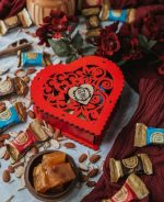 حلوا مسقطی مغزدار طرح چوب قلبی - Image 2