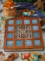 حلوا مسقطی مغزدار طرح کاشی - Image 2