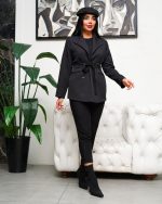 کت مازراتی یقه آرشال آستردار - Image 3