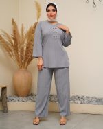 ست تونیک و شلوار 8 دکمه - Image 3