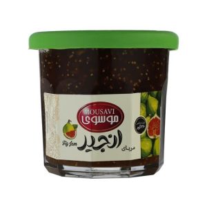 مربا انجیر شیشه ۳۲۰ گرم موسوی
