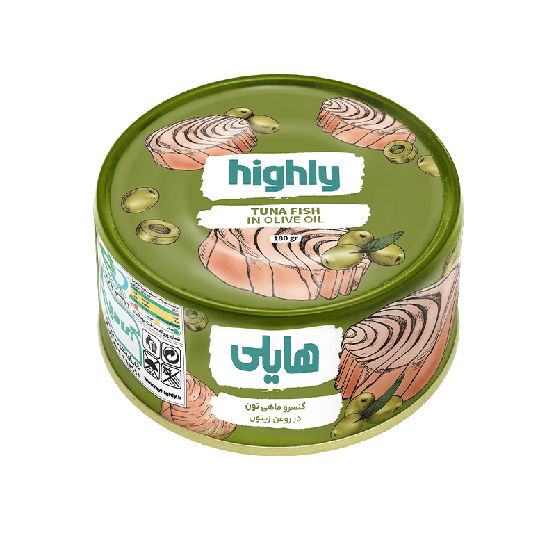 tuna-180-olive-oil-min کنسرو ماهی با طعم زیتون180گرم هایلی - Image 1