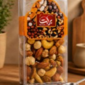 آجیل مخلوط خام برکت ۵۰۰ گرمی کریستال