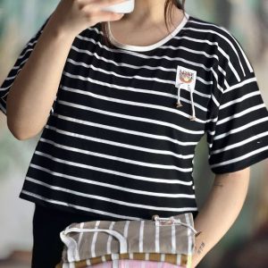 کراپ راه راه استیکری ژامک